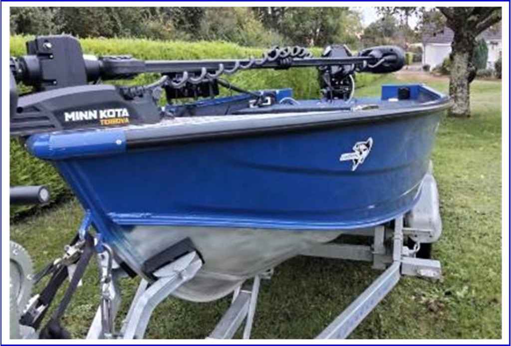 Bassboat PF420 Bleu de Laurent