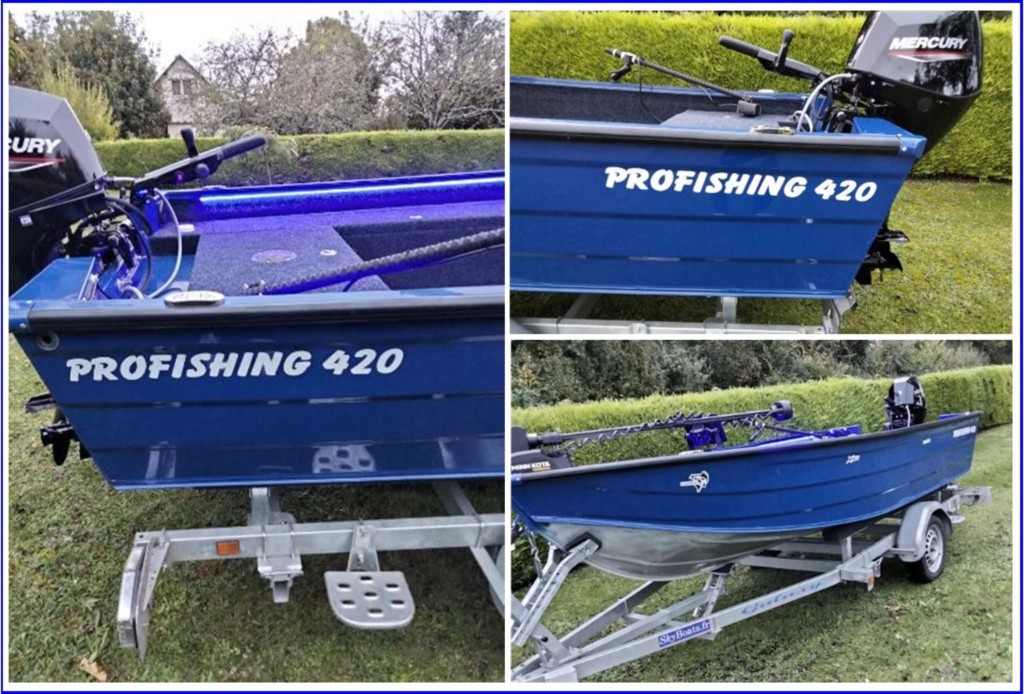 Bassboat PF420 Bleu de Laurent